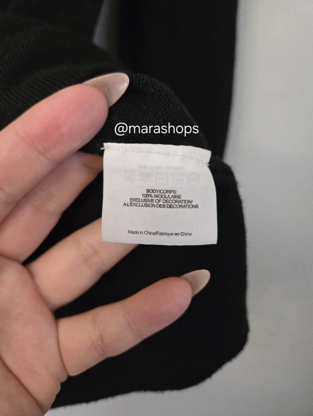 Tory Burch Logo Medallion Wool Sweater Black